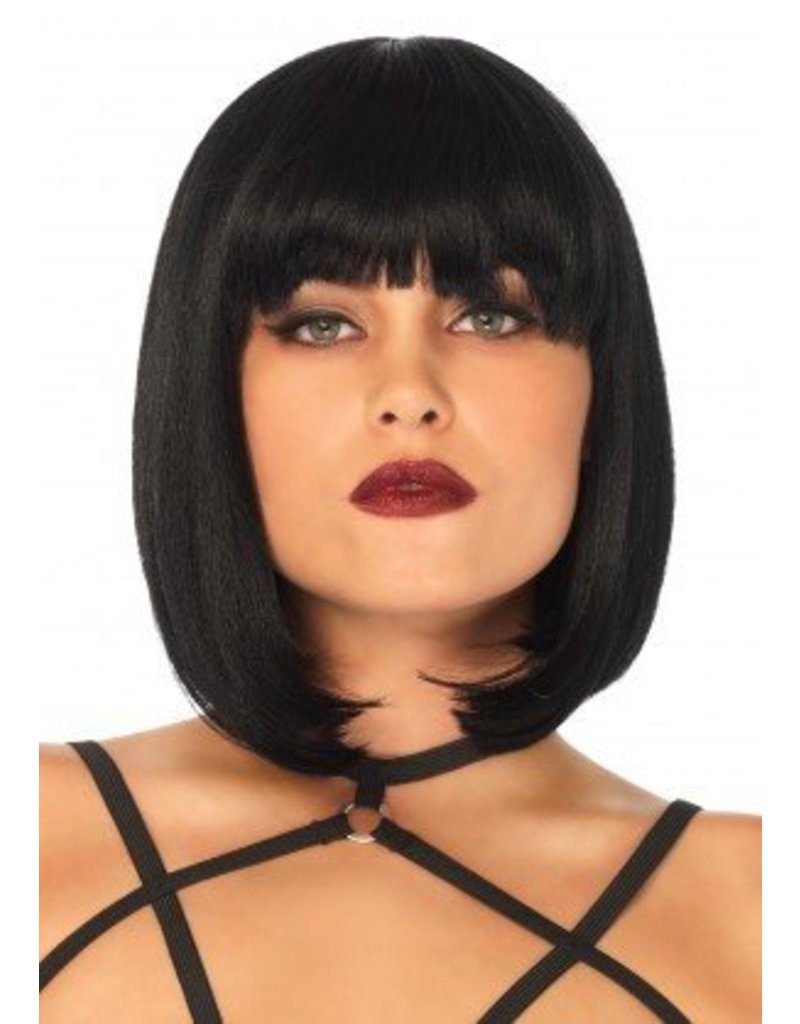 Short Natural Black Bob Wig