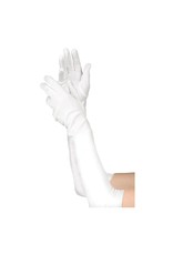 Long White Gloves - Women