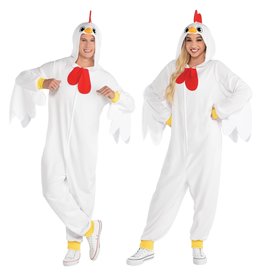 Chicken Zipster™ Adult Small/Medium Costume  Unisex