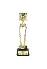 Best Costume Skeleton Plastic Trophy