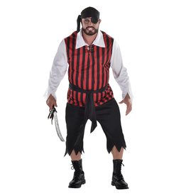 Men's Land Ho! Pirate - Plus XXL (48-52) Costume