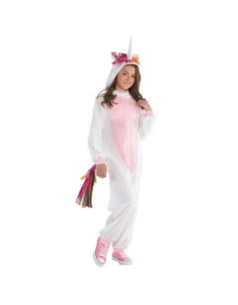 Girl's Unicorn Zipster™ - Medium (8-10) Costume