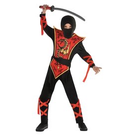 Boy's Ninja Assassin - Medium (8-10) Costume