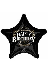 Better With Age Happy Birthday Day 28" Jumbo Star Mylar Balloon