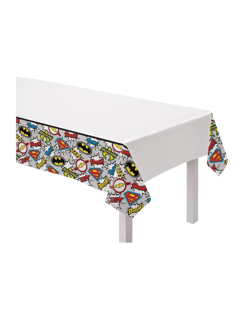 Justice League Heros Unite Table Cover