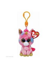 Beanie Boos Unicorn Fantasia Keychain