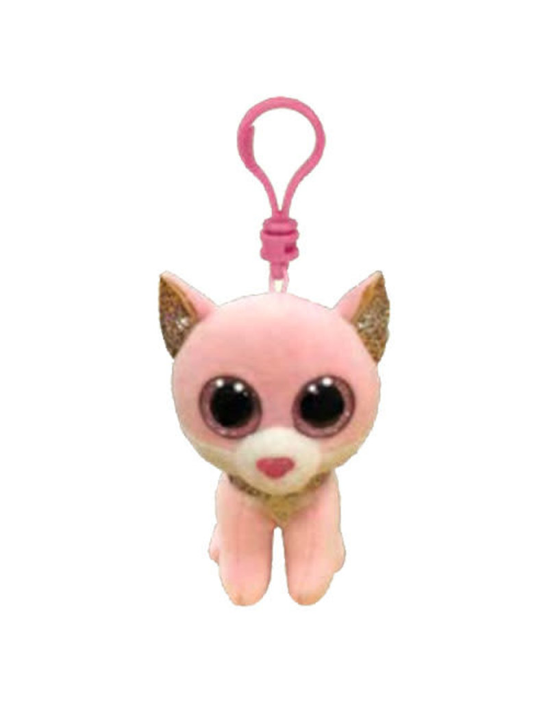 Beanie Boo Cat Fiona Keychain