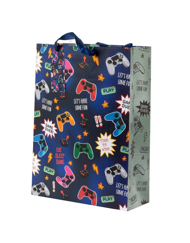 Paper, Jumbo Gift Bag, Game On!