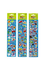 Woody's stickers, Transportation 3 Assorted Styles