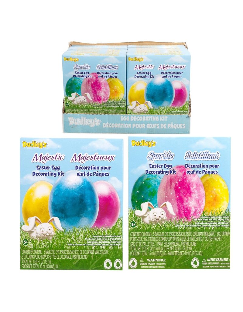 Dudley's Egg Decorating Dye Kit Prismatic/Sparkle