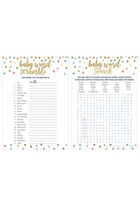 Baby Shower 2-in-1 Word Game
