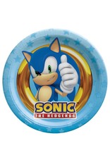 Sonic 7" Round Plates (8)