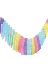 Pastel Tissue Garland 15 x 80"