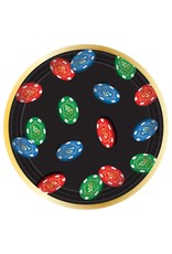 Roll The Dice Round Plates, 7" (8)
