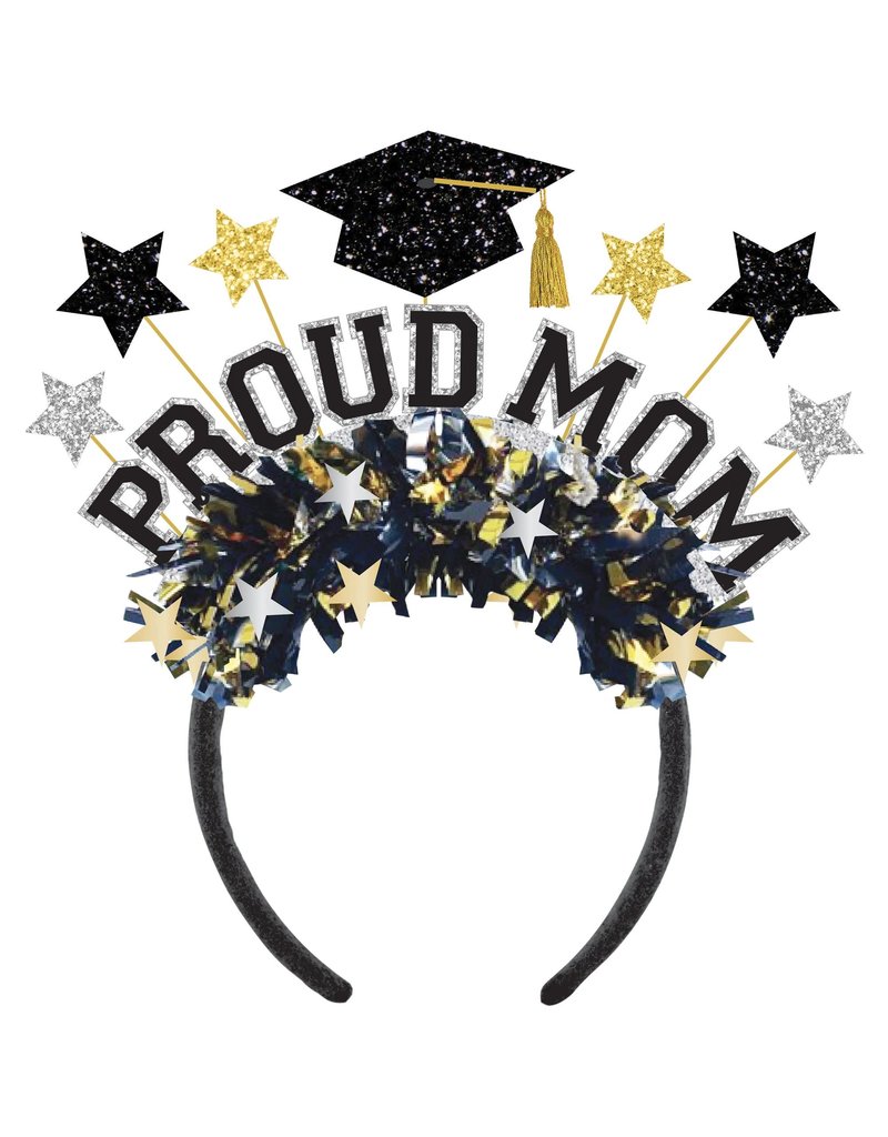 Grad Proud Mom Headband