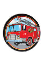 Firefighter 9" Paper Plate (8)