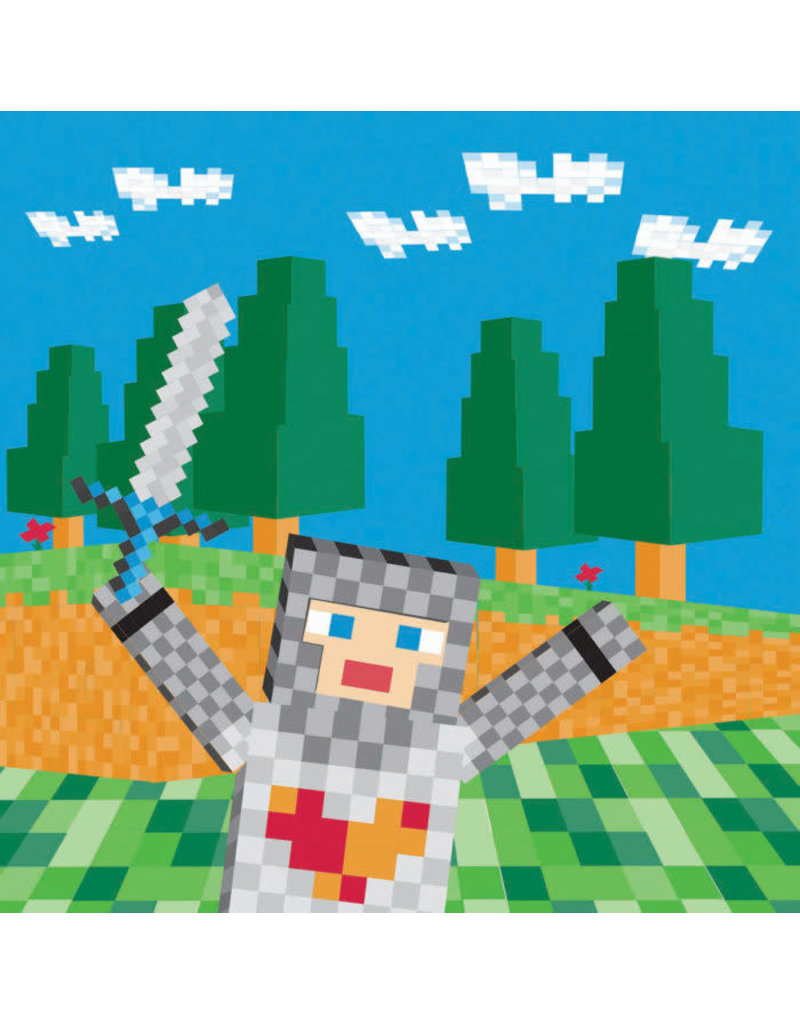 Medieval (Minecraft) Lunch Napkins (16)