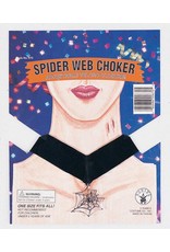 Spider Web Choker Necklace