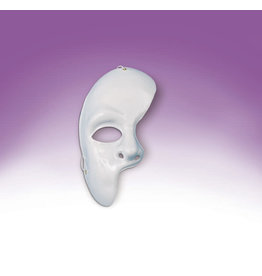 White Half Phantom Mask