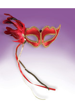 Venetian Red and Gold Eye Mask