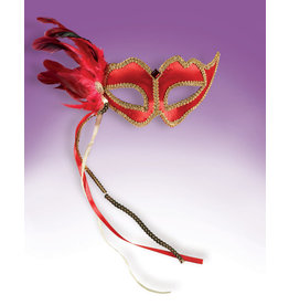 Venetian Red and Gold Eye Mask