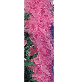 Hot pink 6 Ft Super Turkey Feather Boa