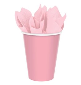 9 oz. Paper Cups, Mid Ct. - New Pink (20)