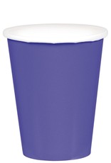 9 oz. Paper Cups, Mid Ct. - New Purple (20)