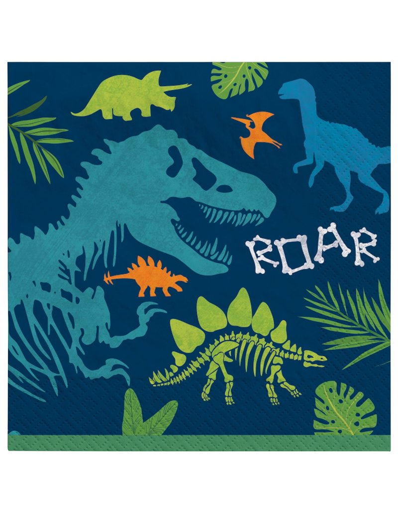 Dino-Mite Birthday Beverage Napkins (16)