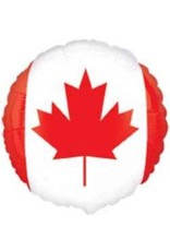 Canadian Flag 18" Mylar Balloon