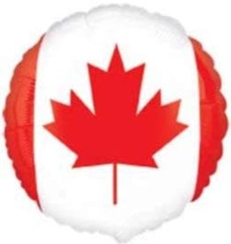 Canadian Flag 18" Mylar Balloon