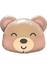 Baby Bear Head 31" Mylar Balloon