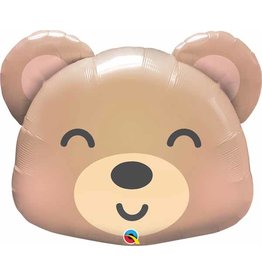 Baby Bear Head 31" Mylar Balloon