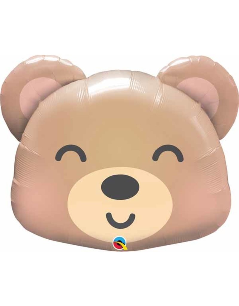 Baby Bear Head 31" Mylar Balloon