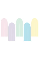 260 Pastel Matte Assortment (100)