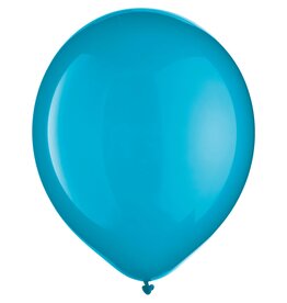 Caribbean Blue 12" Latex Balloons (72)