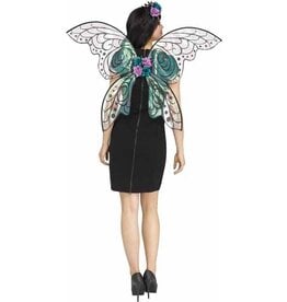 Fantasy Fairy Wings Sparkle Black/Purple