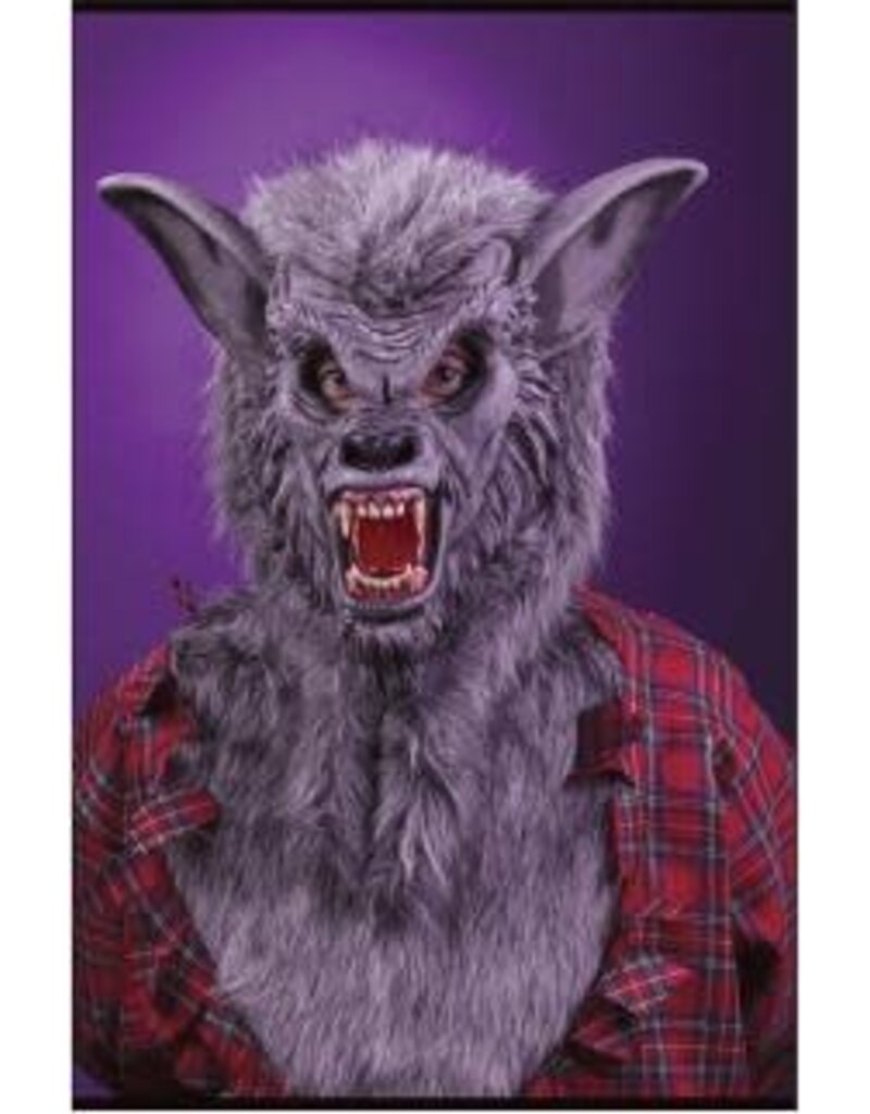Ferocious Fangs Grey Werewolf