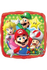 Mario Bros 18" Mylar Balloon