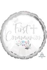 First Communion 18" Mylar Balloon