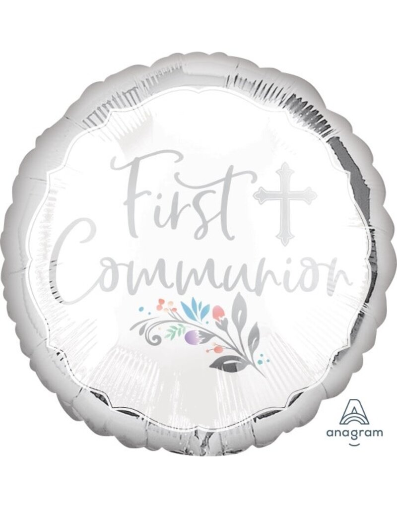 First Communion 18" Mylar Balloon