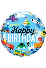 HBD Transportation 18" Mylar Balloon