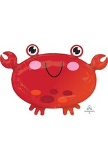 Crab 18" JR Shape  Mylar Balloon