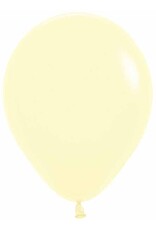 Betallic 5" Balloon Pastel Matte Yellow