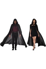 Hooded Black Cape