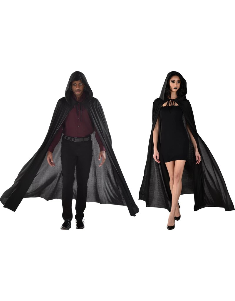 Hooded Black Cape