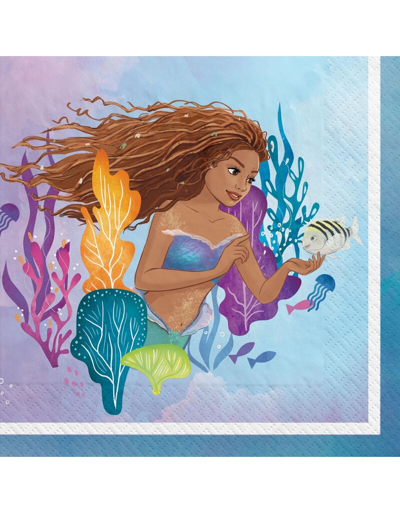 The Little Mermaid Beverage Napkins (16)