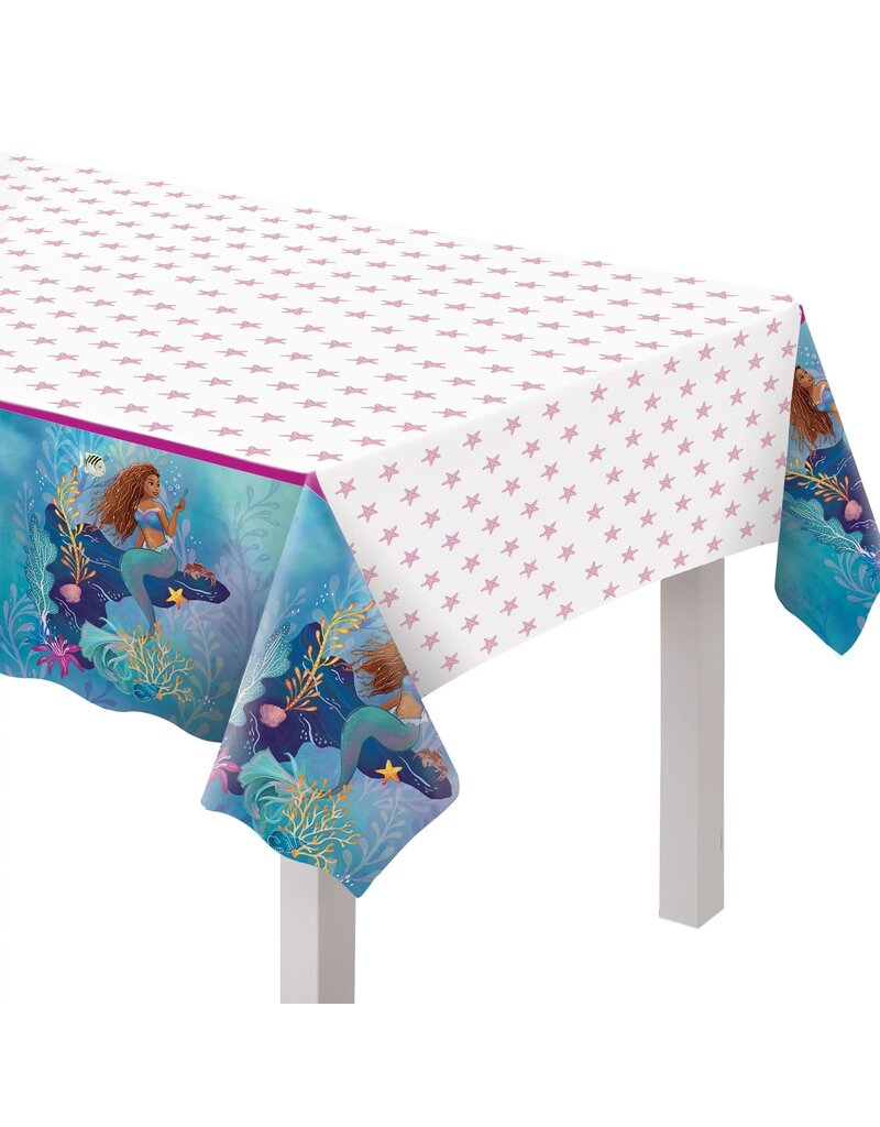 The Little Mermaid Plastic Table Cover