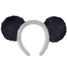 Panda Furry Ears Headband