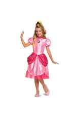 Child Princess Peach Costume Large (10-12) Super Mario
